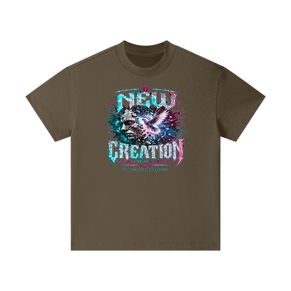 NEW CREATION I'm a new creation in Chirst Jesus Inspired by 2 Corinthians 5:17 Kids T-Shirt