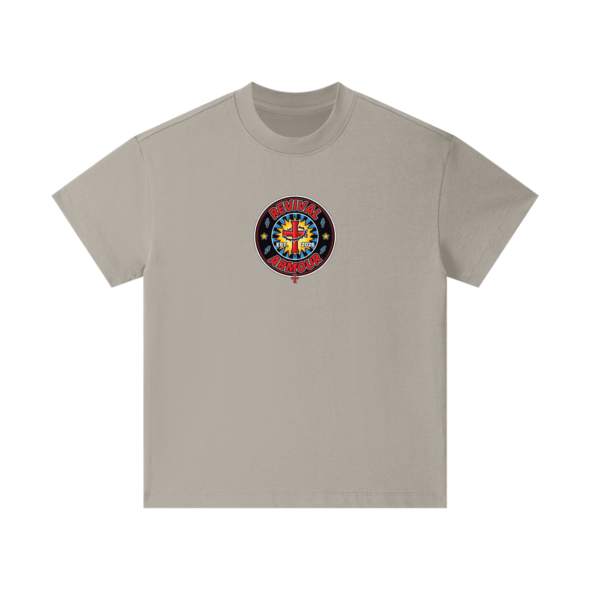 REVIVAL EST. 2026 ARMOUR JESUS DIED FOR OUR SINS Kids T-Shirt