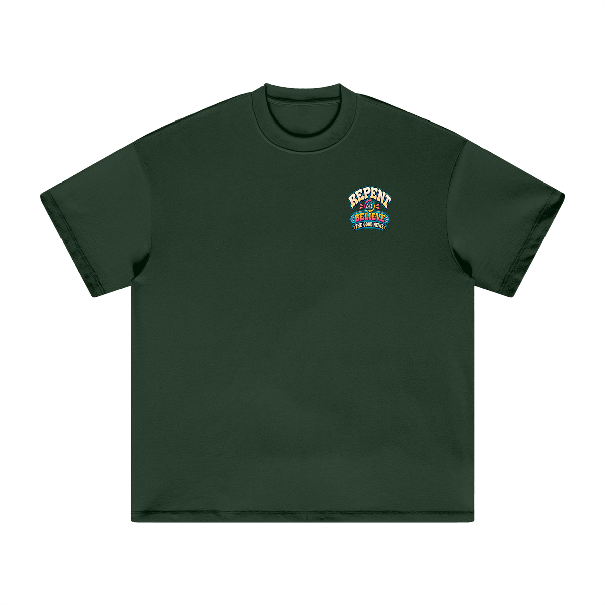 DON'T PANIC HISPANIC JESUS DIED FOR OUR SINS . 1 CORTHIANS 15:1-4 T-Shirt