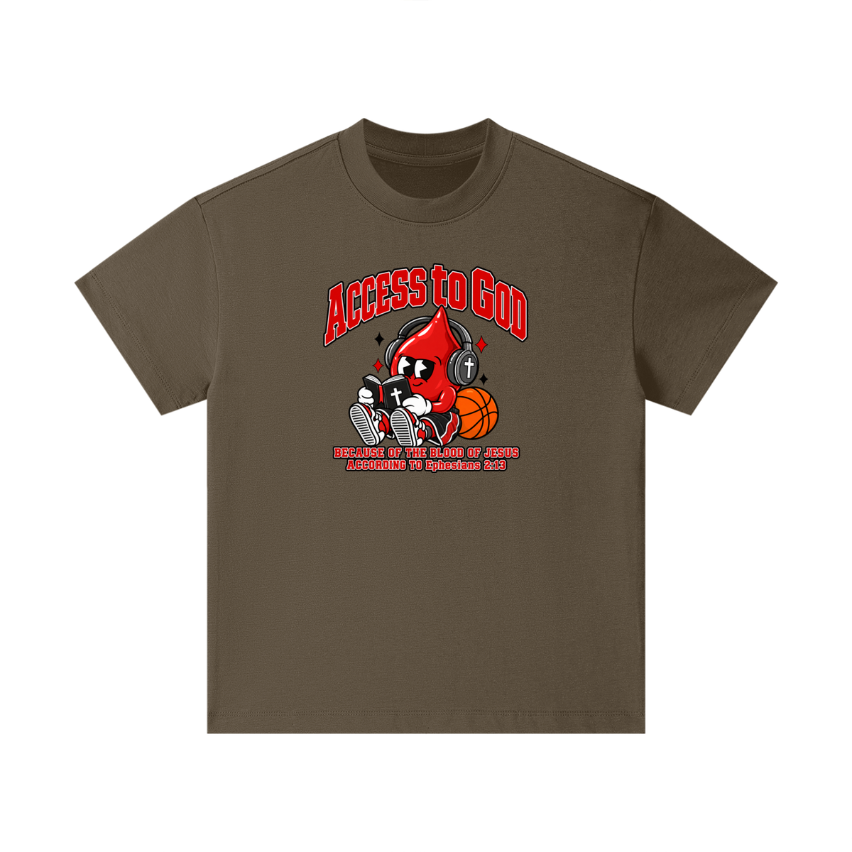 ACCESS TO GOD BECAUSE OF THE BLOOD OF JESUS ACCORDING TO EPHESIANS 2:13 Kids T-Shirt