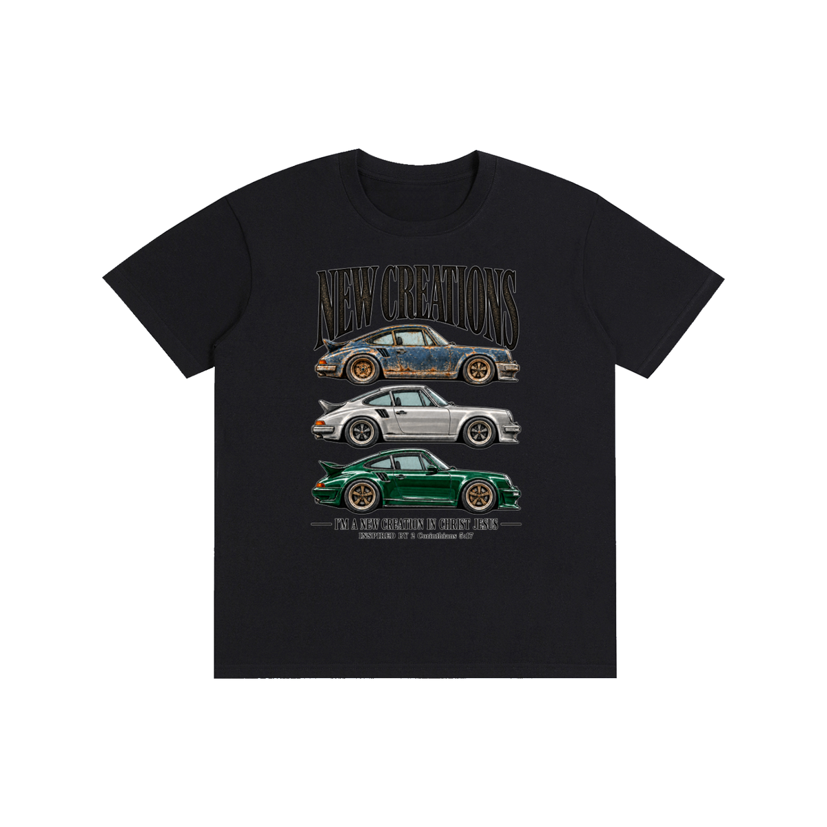 NEW CREATIONS I'M A NEW CREATION IN CHRIST JESUS INSPIRED BY 2 Corinthians 5:17 T-Shirt
