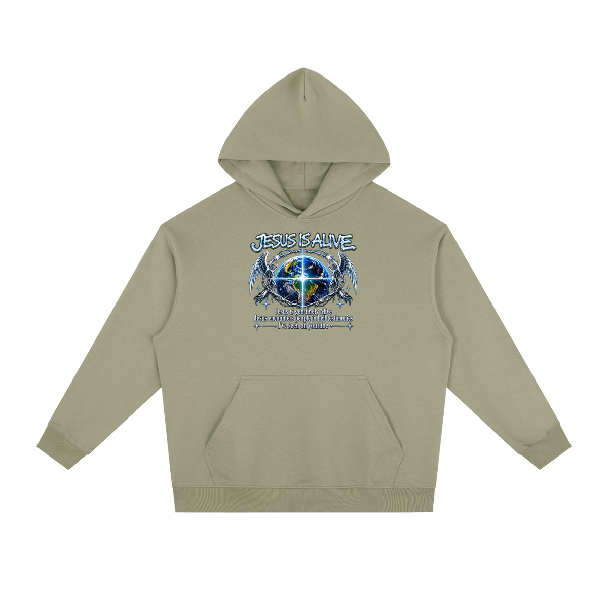 JESUS IS ALIVE Jesus is genuinely Alive Jesus encounters people in hell testimonies I've seen on youtube Hoodie