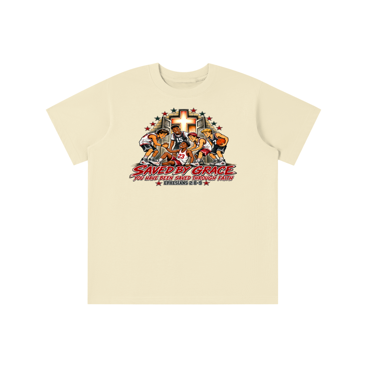 Saved By Grace You Been Saved Through Faith youth T-shirt