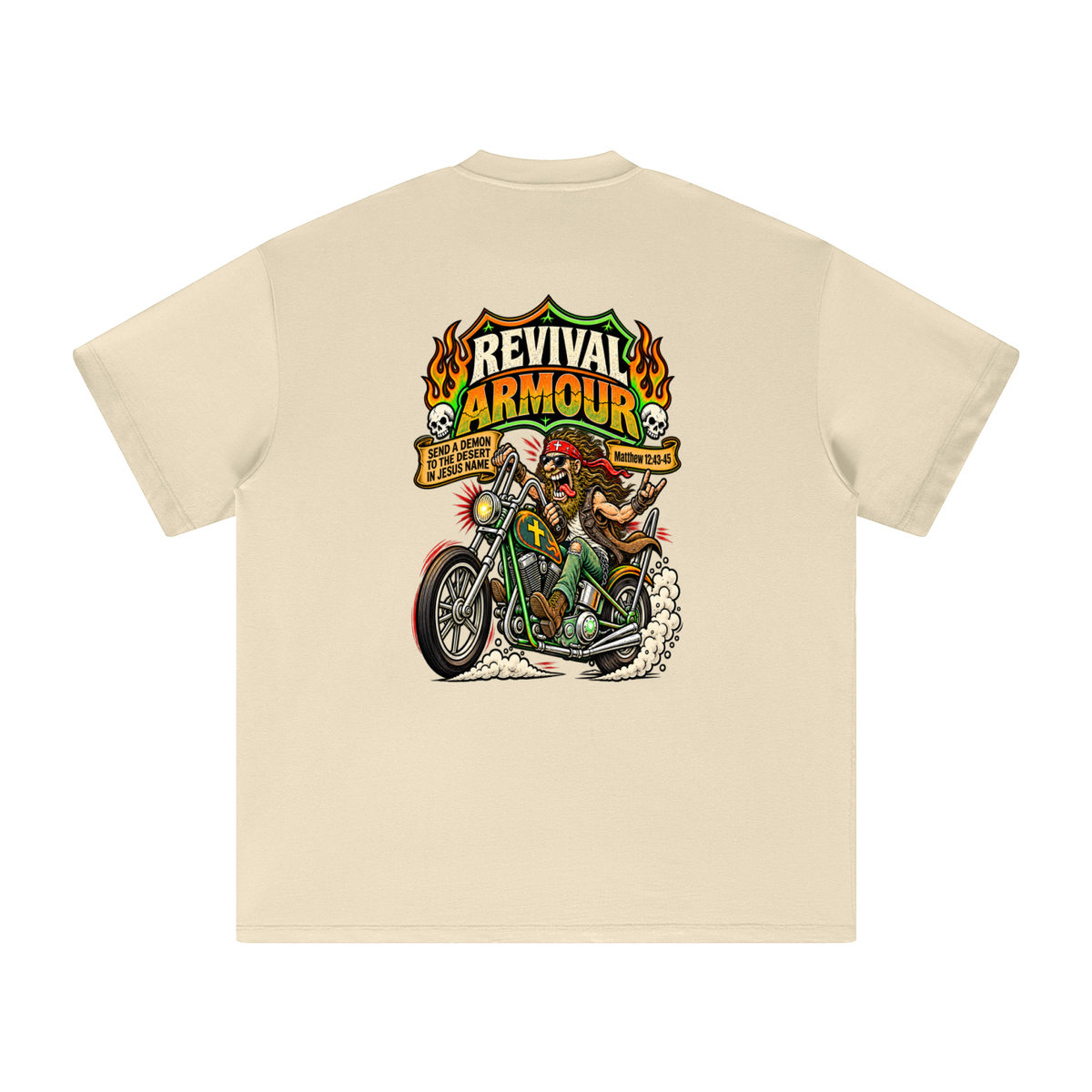 REVIVAL ARMOUR SEND A DEMON TO THE DESERT IN JESUS NAME [MATTHEW 12:43-45] T-Shirt