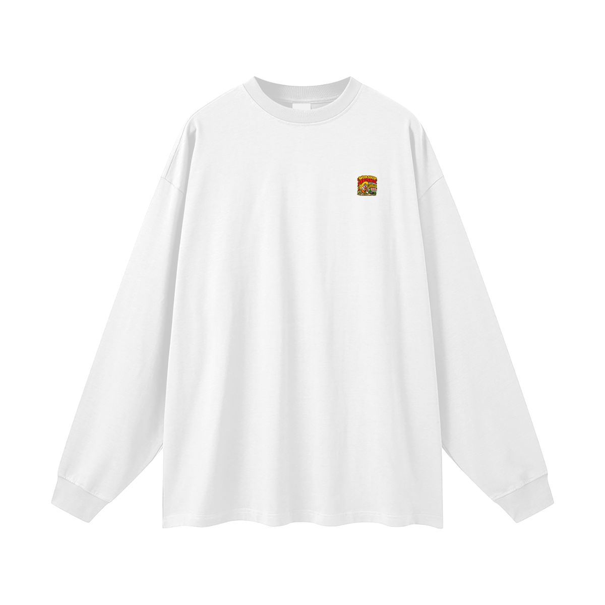 WORSHIP JESUS FOR EXAMPLE THANK YOU JESUS FOR THE BLOOD HALLELUJAH Long Sleeve T-Shirt