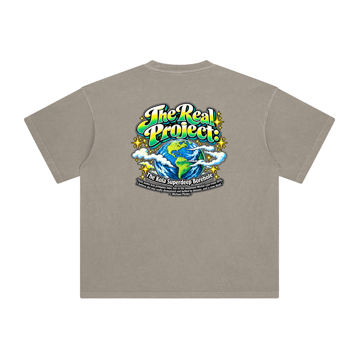 REDEEMED BY THE OF JESUS ACCORDING TO EPHESIANS 1:7 THE REAL PROJECT: THE KOLA SUPERDEEP BOREHOLE T-Shirt