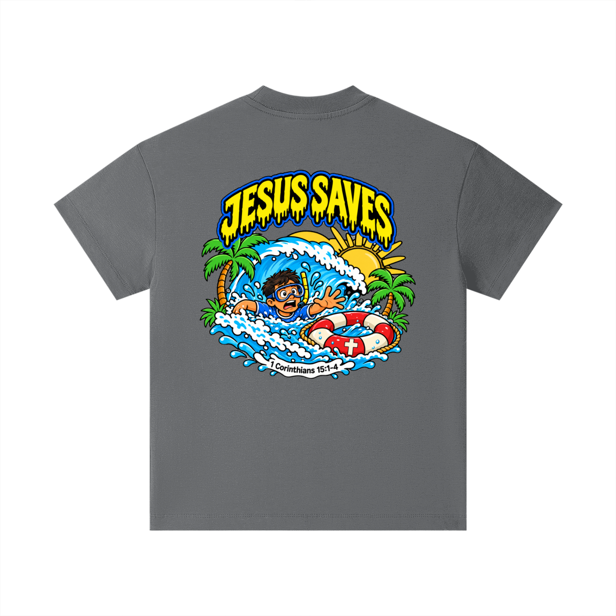Jesus Saves Kids T-Shirt