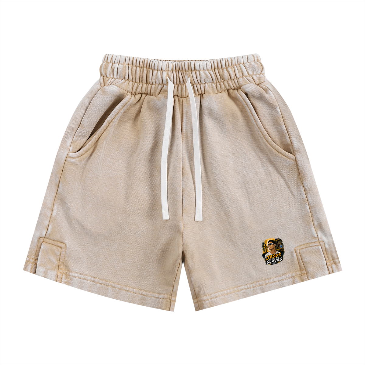 Jesus freed the slaves Kids' Shorts