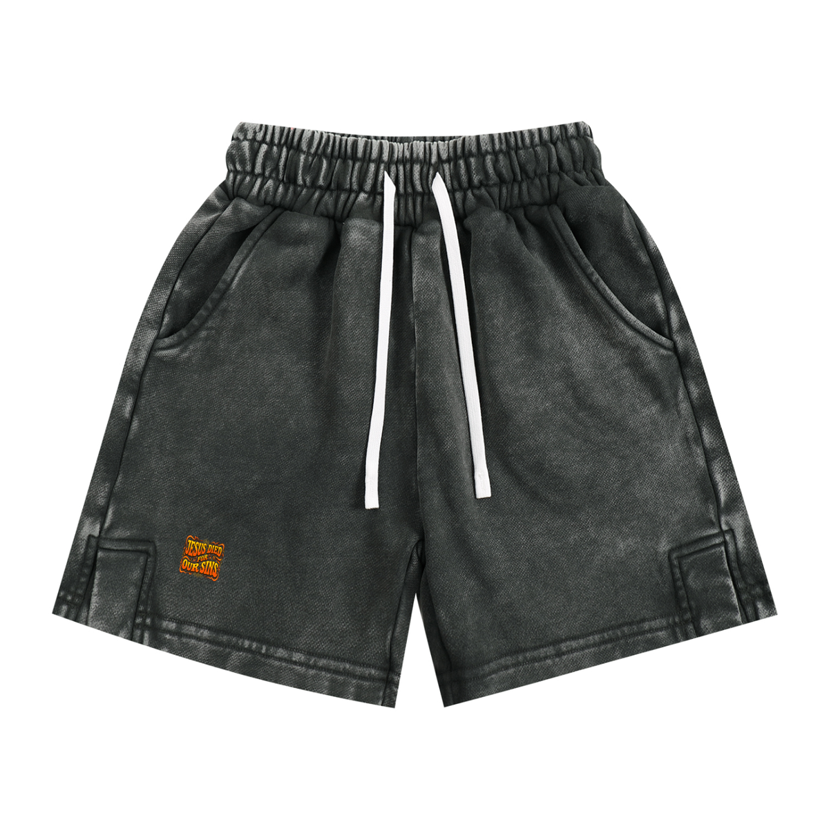 JESUS DIED FOR OUR SINS Kids' Shorts