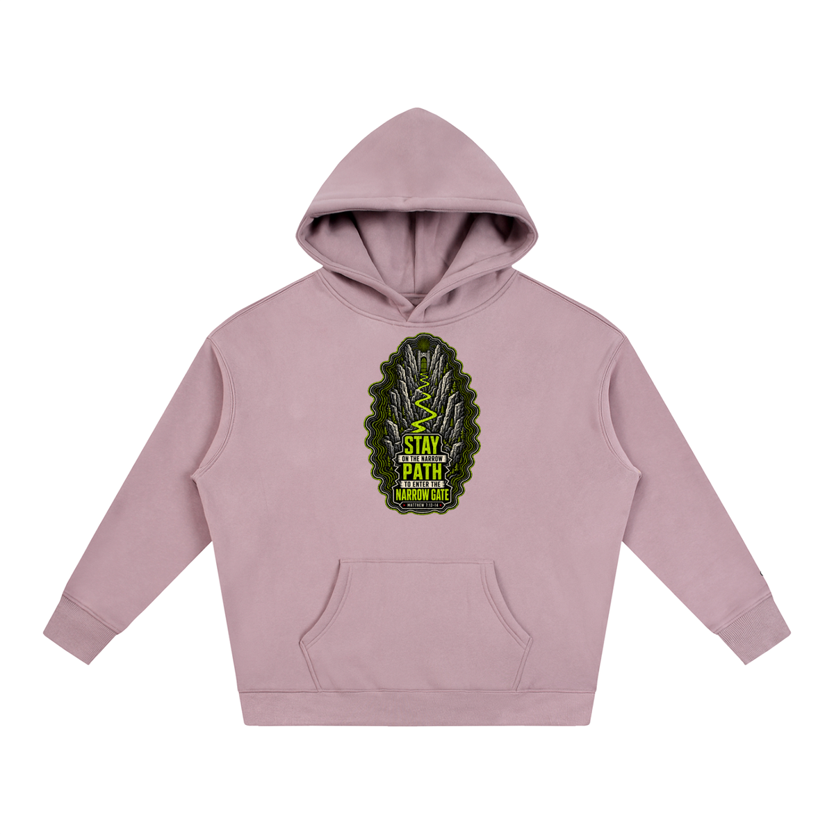 Stay on the narrow path to enter the narrow gate Hoodie