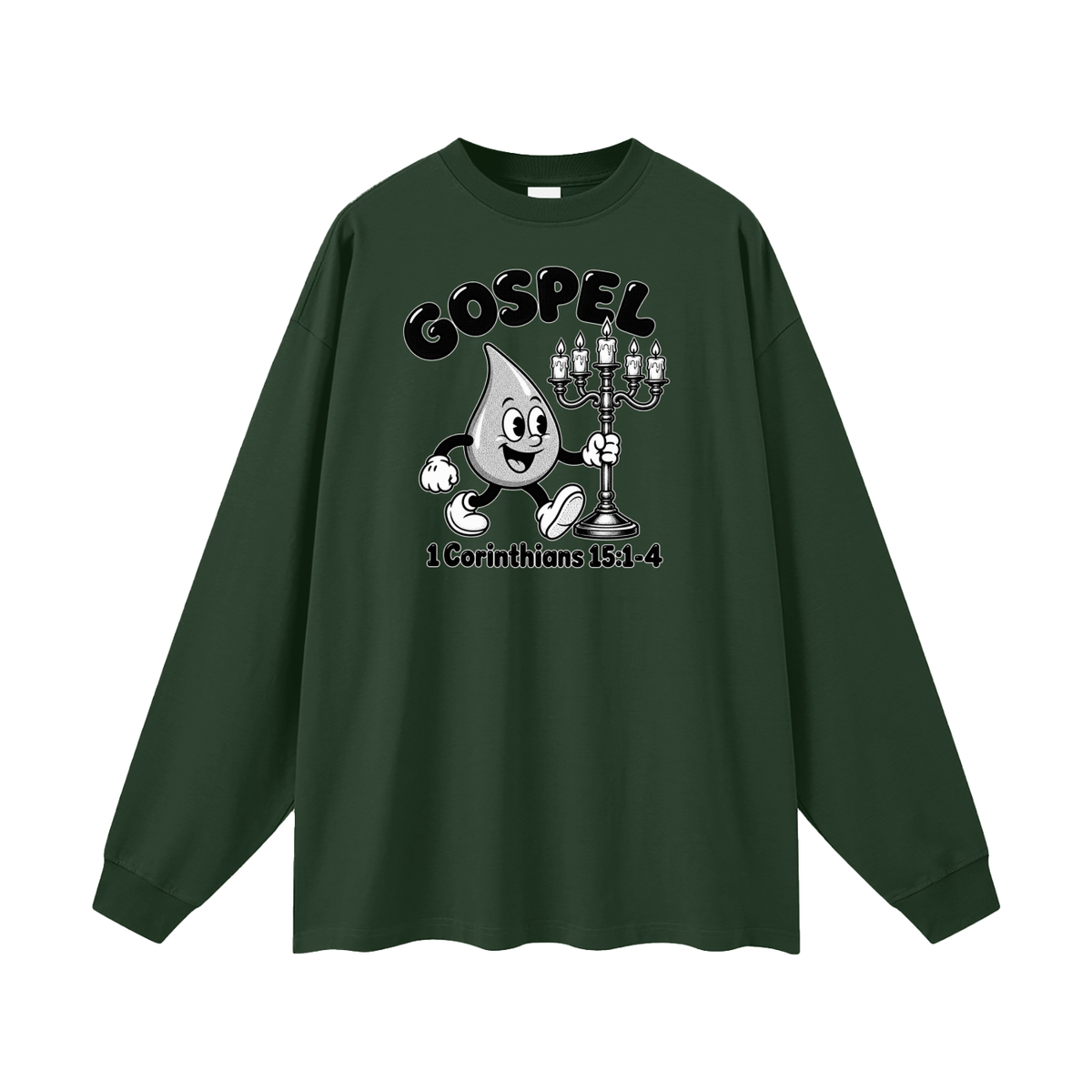 GOSPEL 1 Corinthians 15:1-4 Long Sleeve T-Shirt