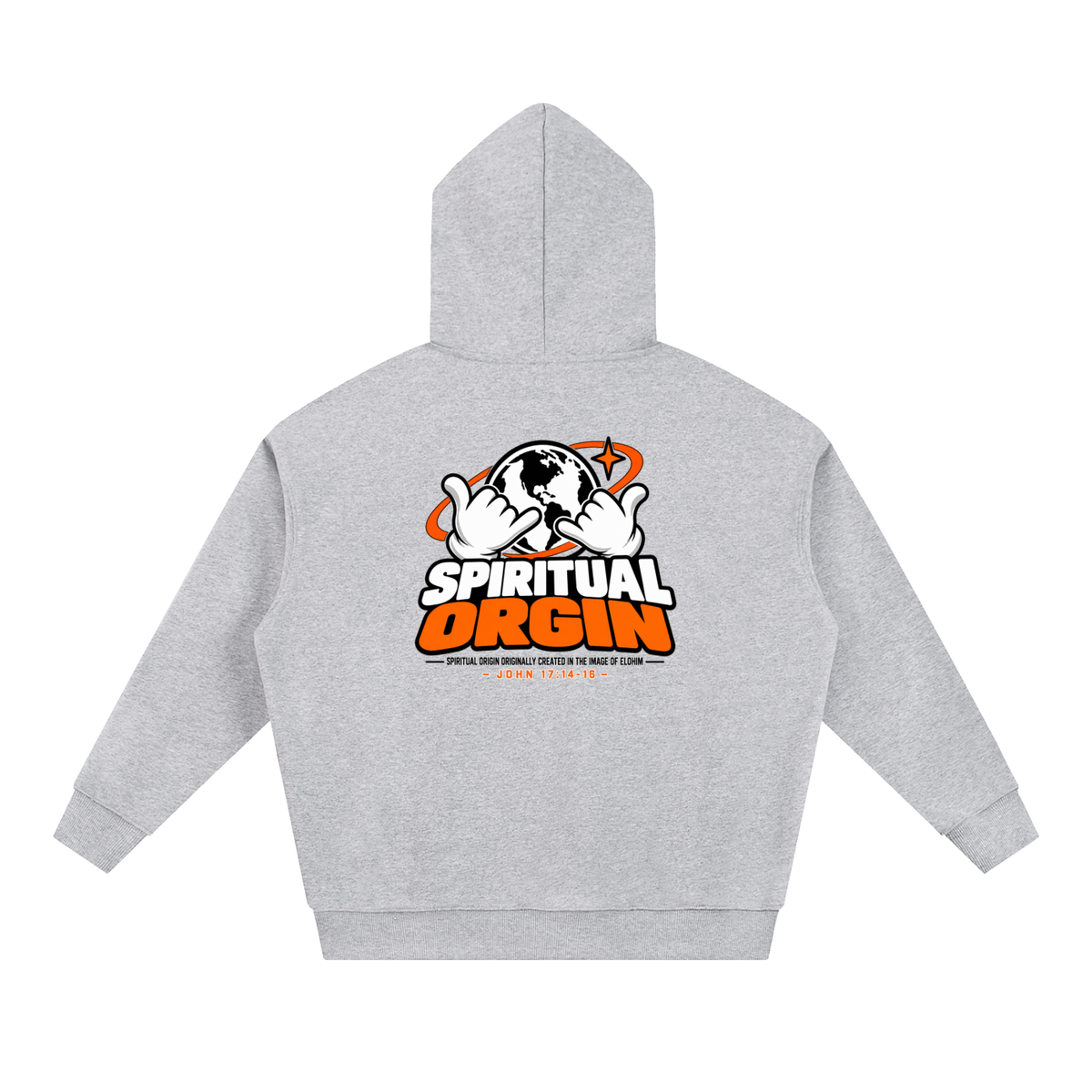 SPIRITUAL ORGIN - SPIRITUAL ORGIN ORIGINALLY CREATED IN THE IMAGE OF ELOHIM- Hoodie