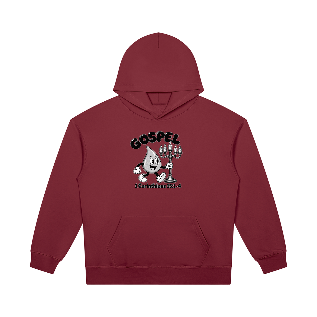 GOSPEL 1 Corinthians 15:1-4 Hoodie