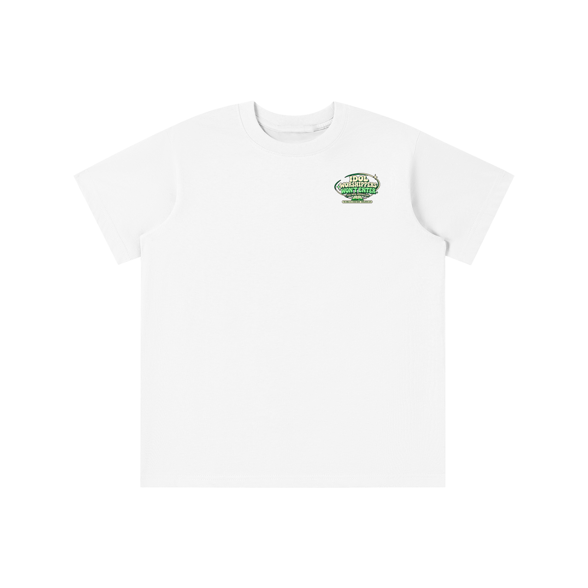 Idol worshippers won't enter the New Jerusalem youth T-shirt