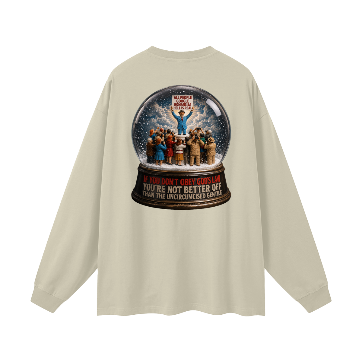 WORTHY IS THE LAMB HALLEJUJAH WHO WAS SLAIN Long Sleeve T-Shirt