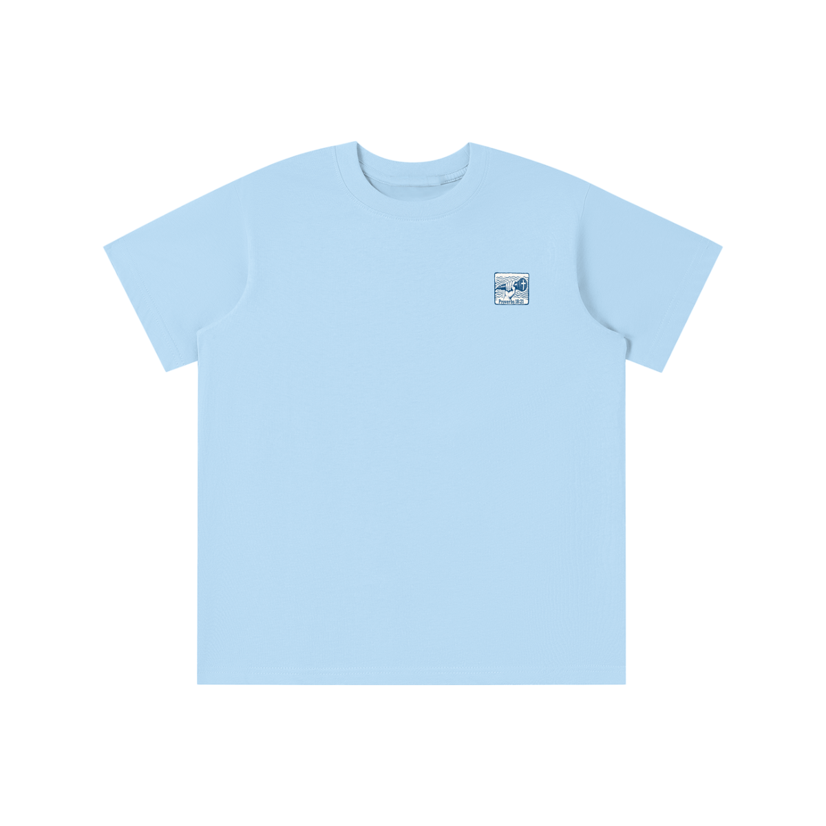 Proverbs 18:21 mic youth T-shirt