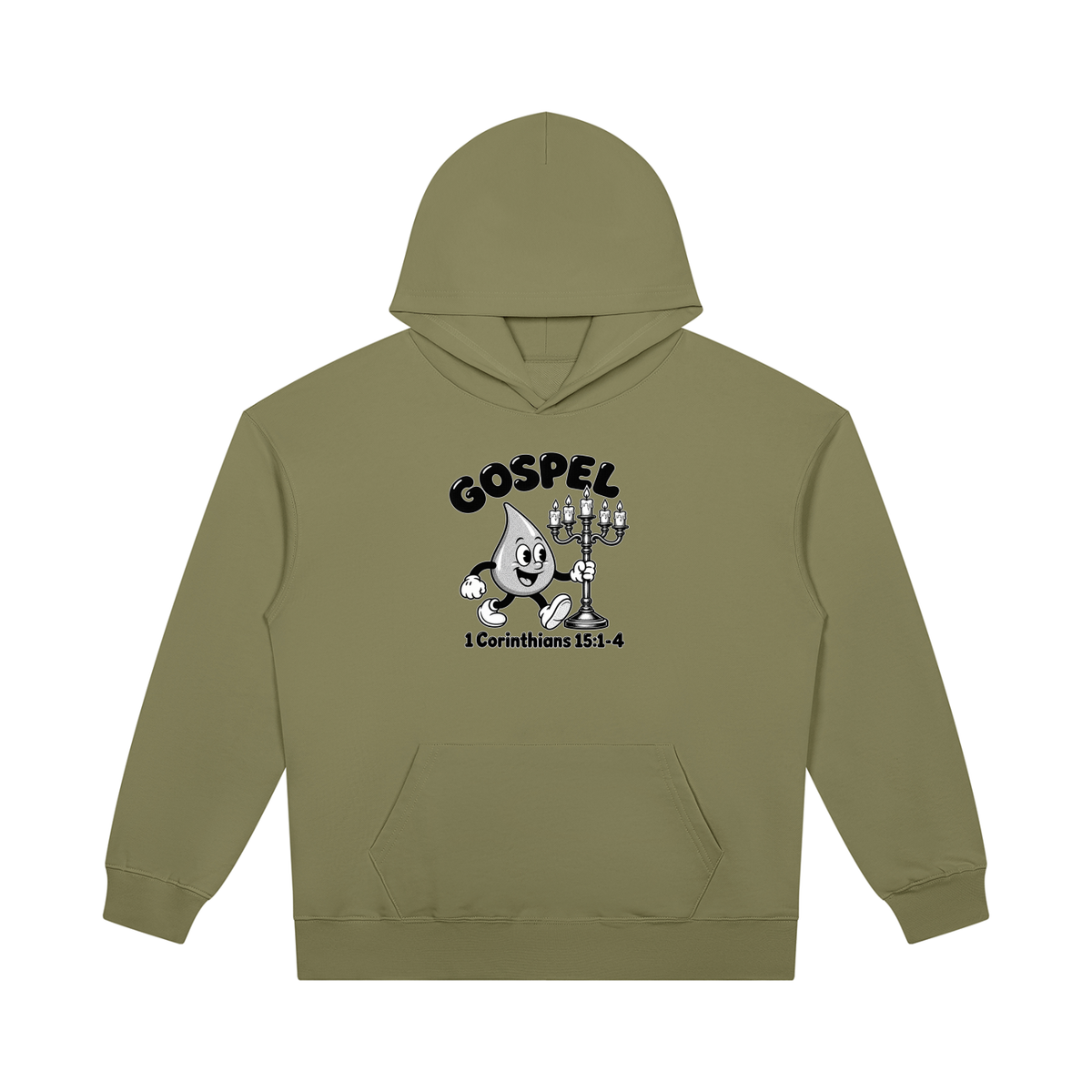 GOSPEL 1 Corinthians 15:1-4 Hoodie