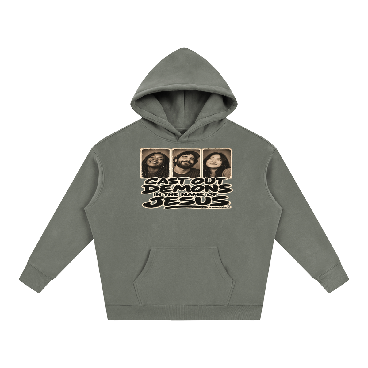 Cast out demons in the name of Jesus on Michaeljphelps.Net Hoodie