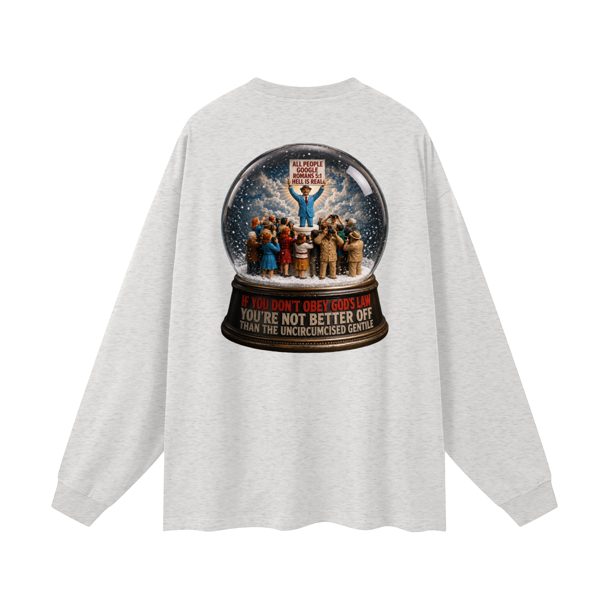 WORTHY IS THE LAMB HALLEJUJAH WHO WAS SLAIN Long Sleeve T-Shirt