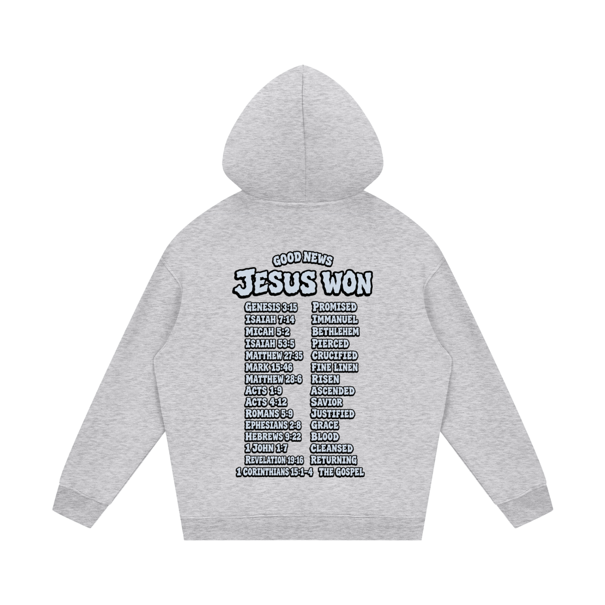 Jesus Won Hoodie
