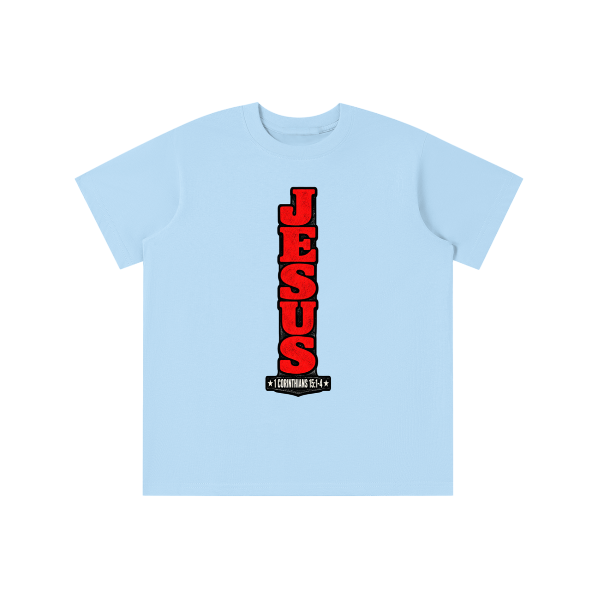 Jesus 1 Corinthians 15 :1-4 youth T-shirt