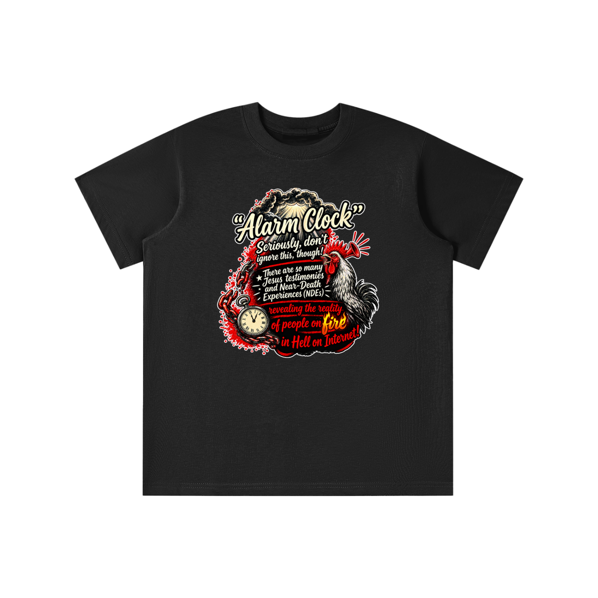 "ALARM CLOCK" youth T-shirt