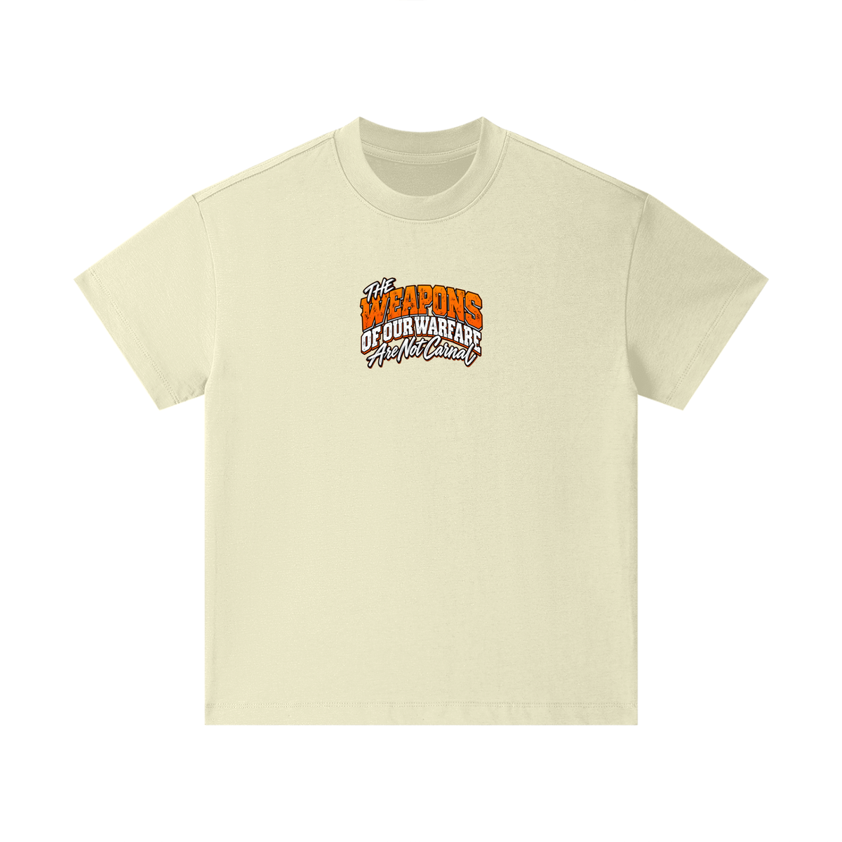 THE WEAPONS OF OUR WARFARE ARE NOT CARNAL HE IS COMMANDING EVIL SPIRITS TO LEAVE IN THE NAME OF JESUS - LUKE 10:19 - Kids T-Shirt