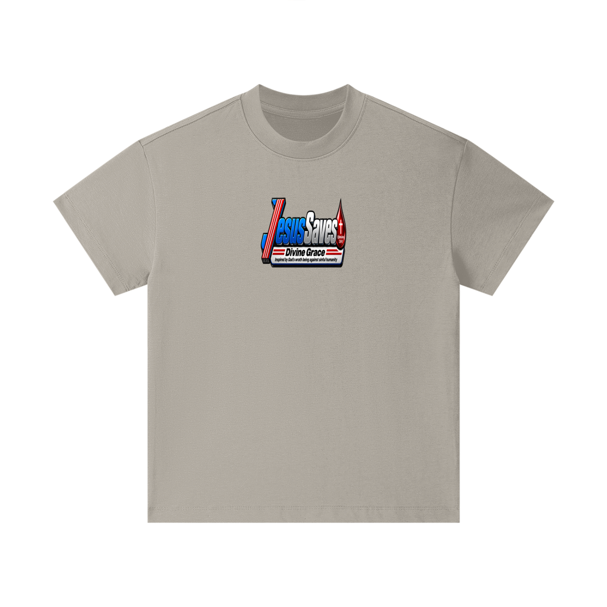 JESUS SVAES (EPHESIANS 2:8-9) DIVINE GRACE INSPIRED BY GOD'S WRATH BEING AGAINST SINFUL HUMANITY Kids T-Shirt