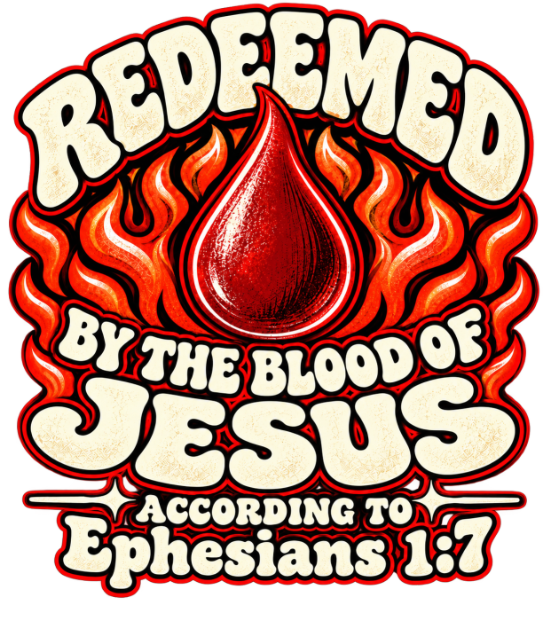 REDEEMED BY THE BLOOD OF JESUS ACCORDING TO EPHESIANS 1:7 Shorts