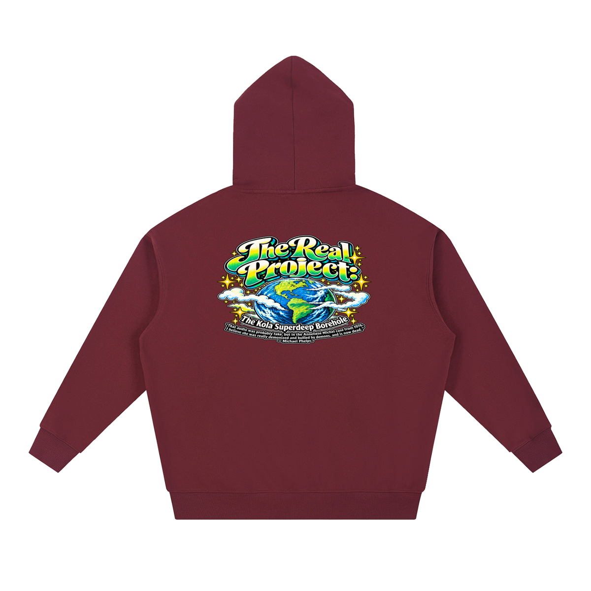 REDEEMED BY THE OF JESUS ACCORDING TO EPHESIANS 1:7 THE REAL PROJECT: THE KOLA SUPERDEEP BOREHOLE Hoodie