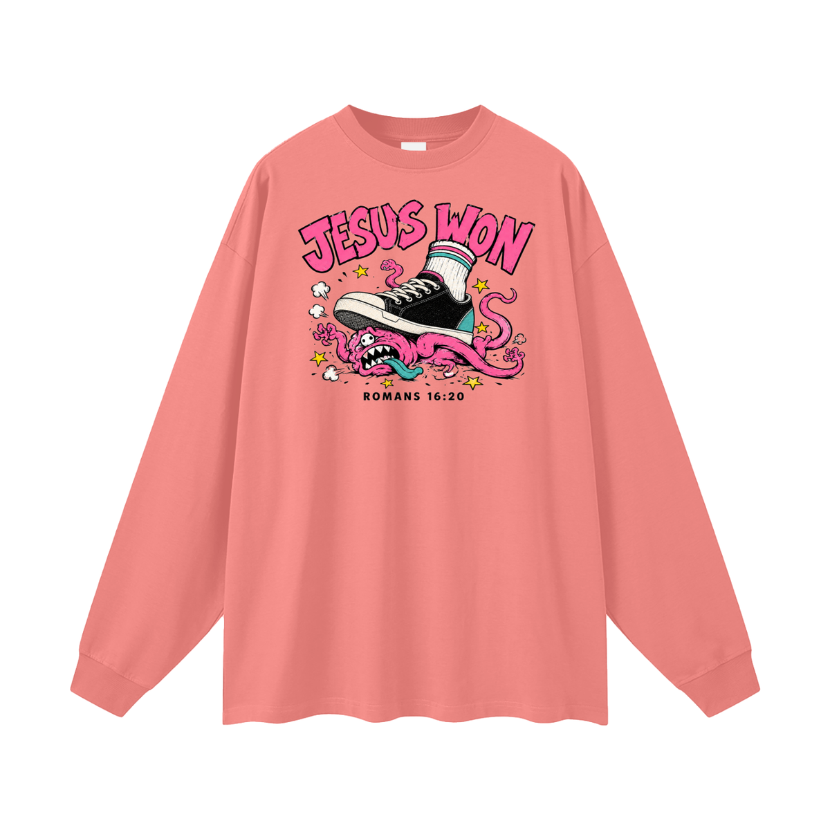 Jesus Won Long Sleeve T-Shirt