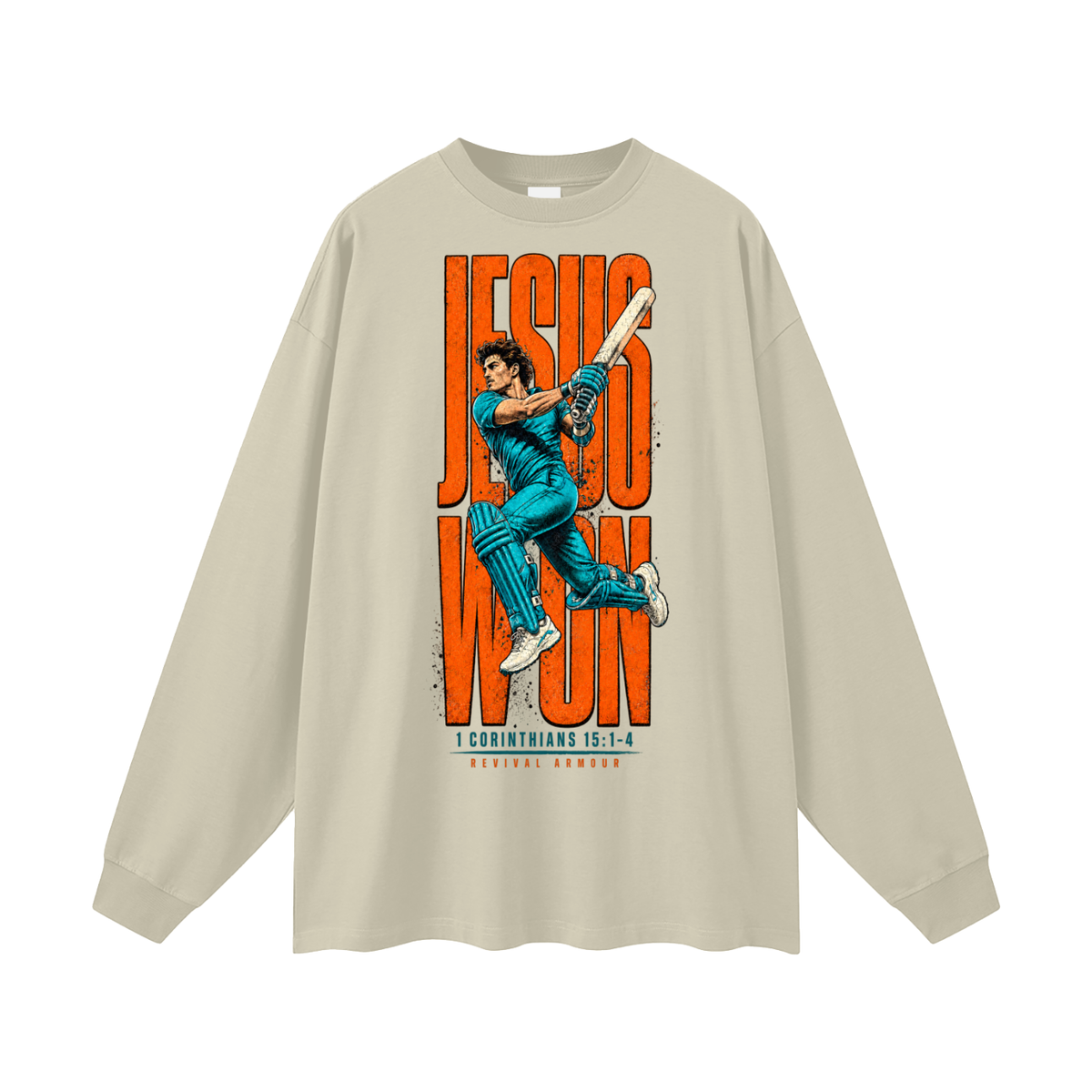 Jesus Won Long Sleeve T-Shirt