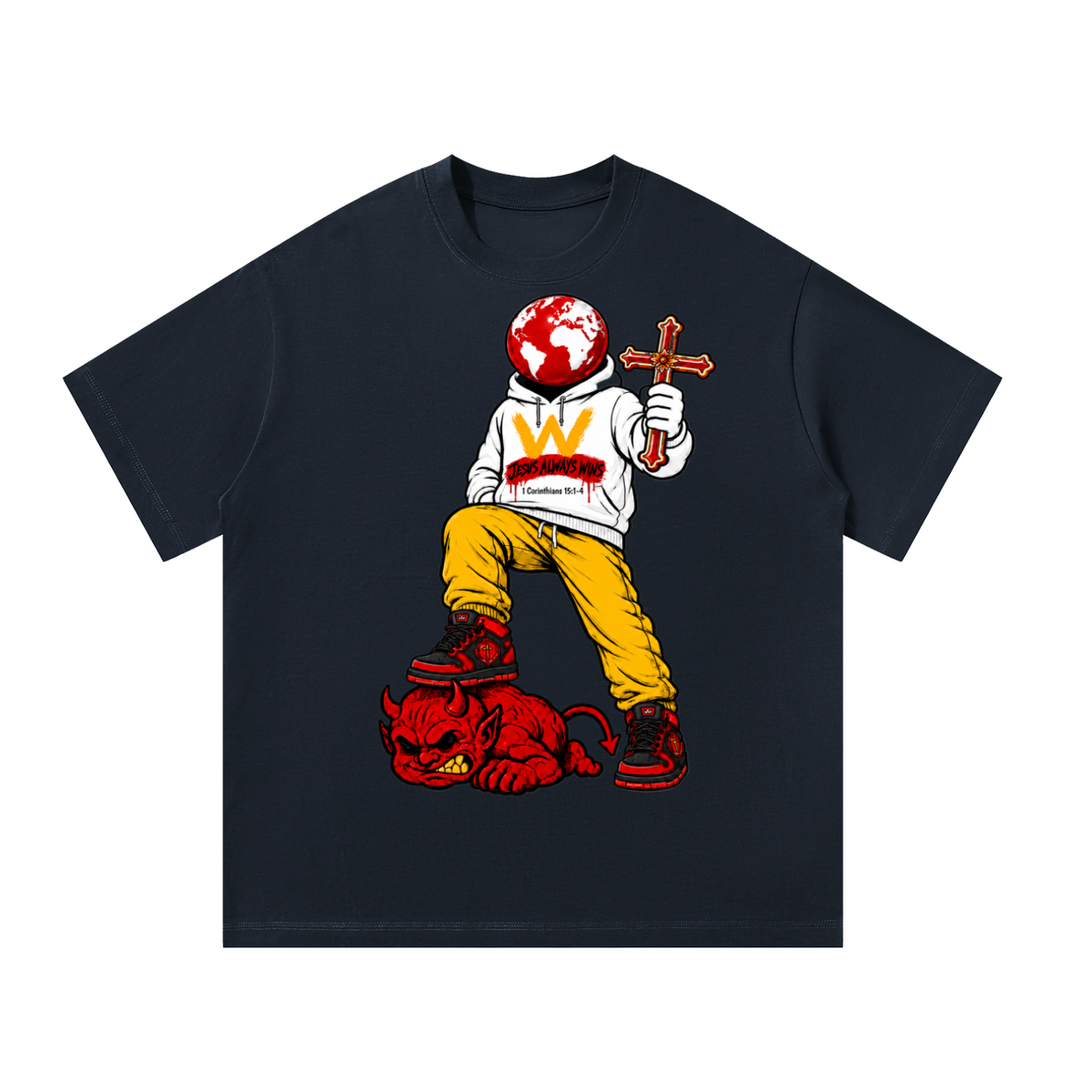 Jesus always wins T-Shirt