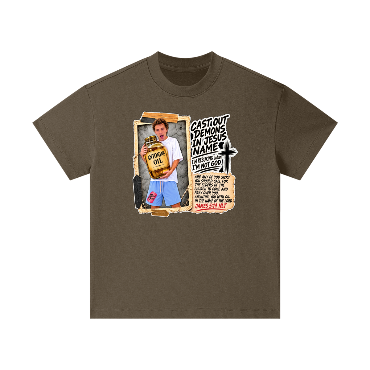 I'M REBUKING satan I'M NOT GOD Kids T-Shirt