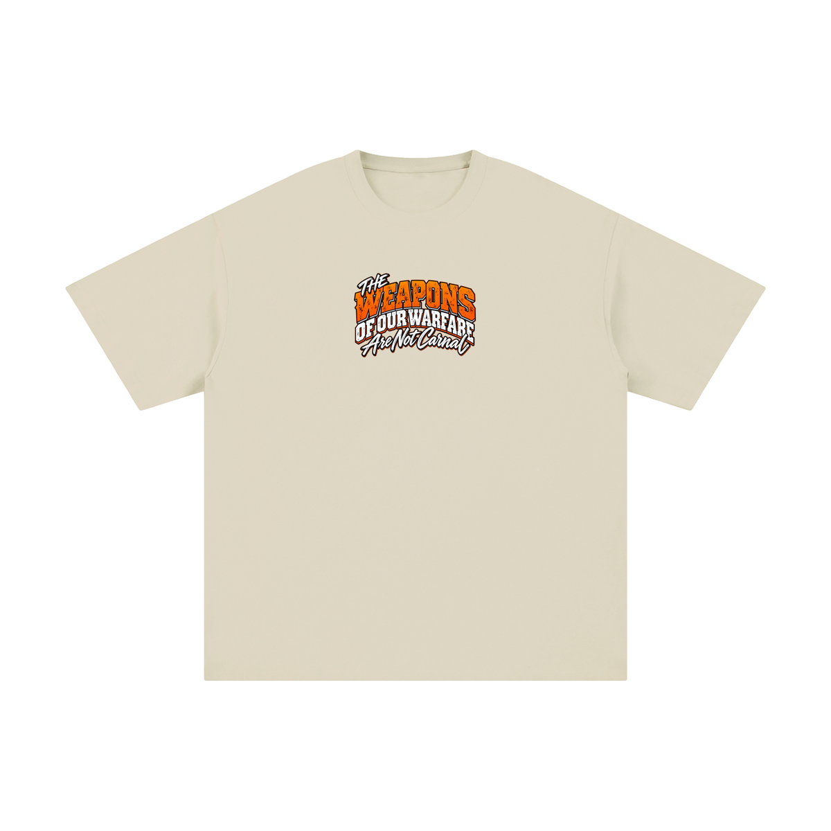 THE WEAPONS OF OUR WARFARE ARE NOT CARNAL HE IS COMMANDING EVIL SPIRITS TO LEAVE IN THE NAME OF JESUS - LUKE 10:19 - T-Shirt