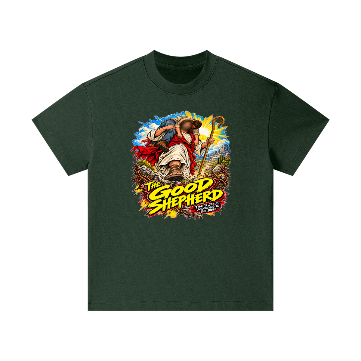 THE GOOD SHEPHERD THAT'S JESUS ACCORDiNG TO THE BiBLE Kids T-Shirt