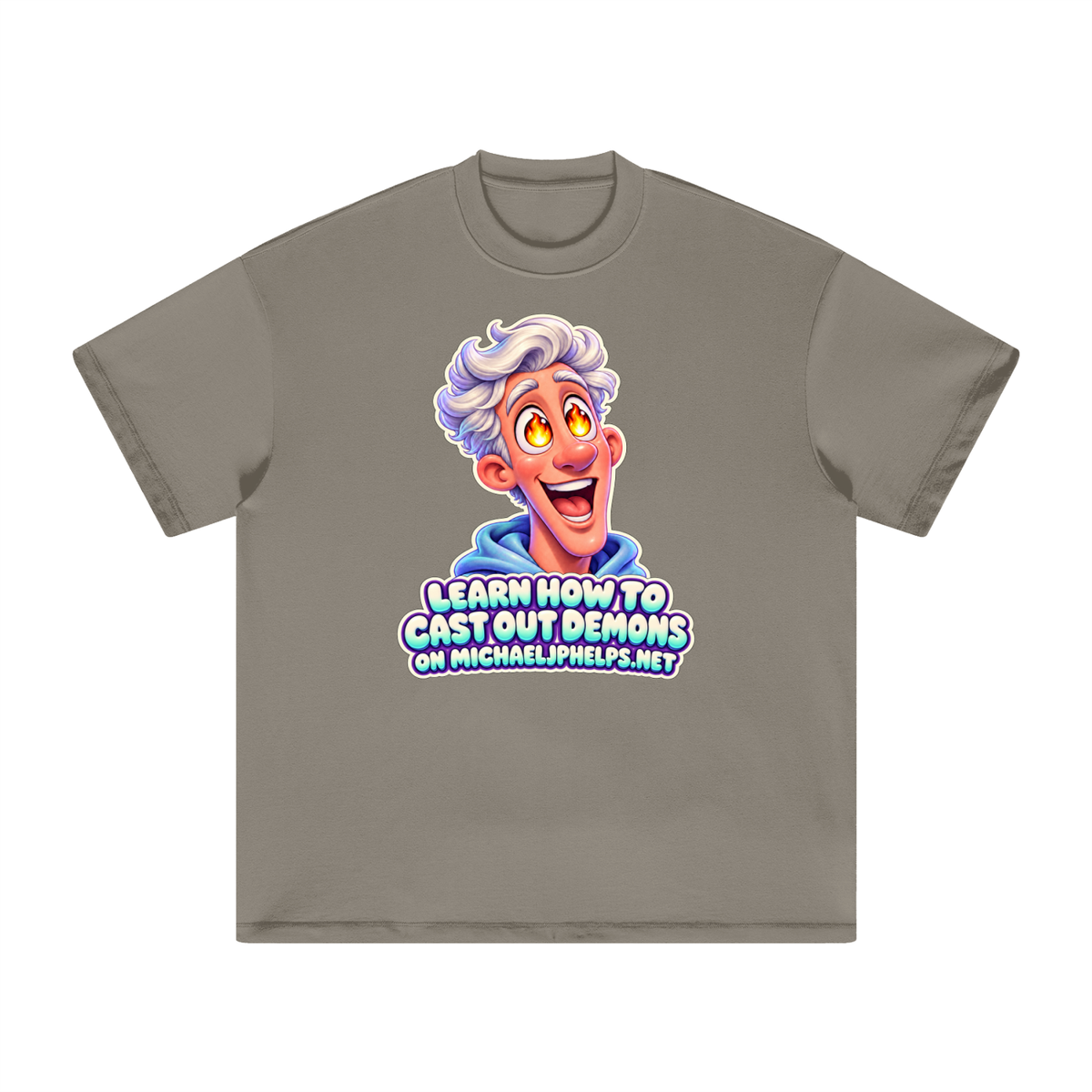 LEARN HOW TO CAST OUT DEMONS ON MICHAELJPHELPS.NET T-Shirt