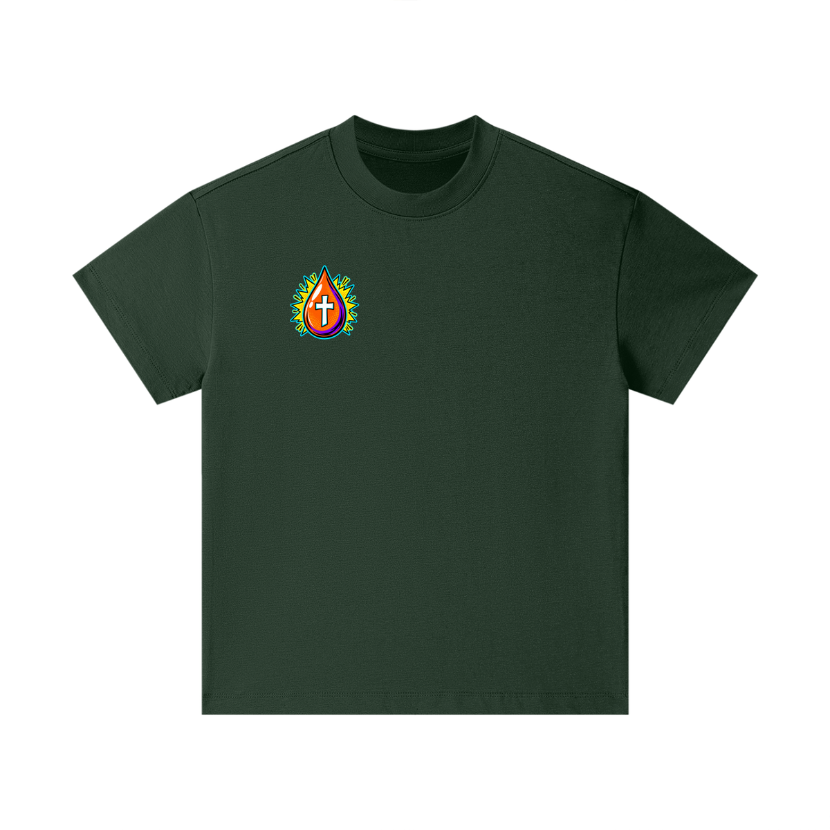 JESUS DIED ONCE BACKED UP BY Romans 6:9-10 Kids T-Shirt