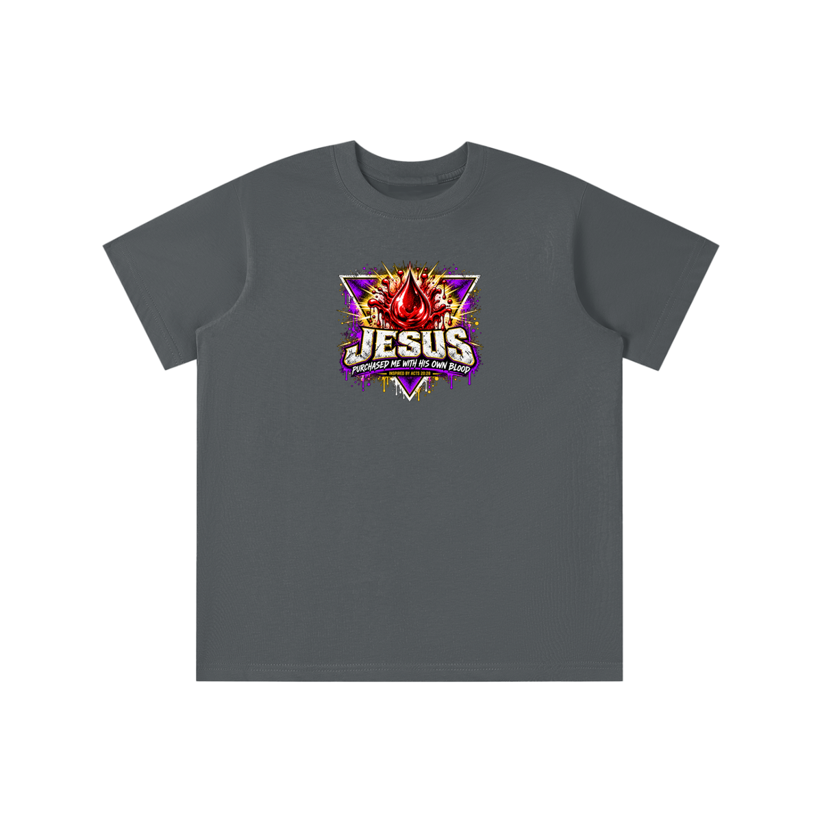 JESUS PURCHASED ME WITH HIS OWN BLOOD INSPIRED BY ACTS 20:28 youth T-shirt