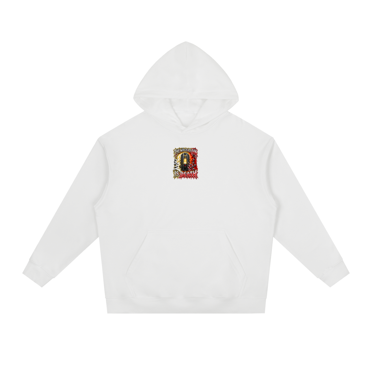 THE WAGE OF SIN IS DEATH WORKOUT YOUR SALVATION WITH FEAR & TREMBLING Hoodie