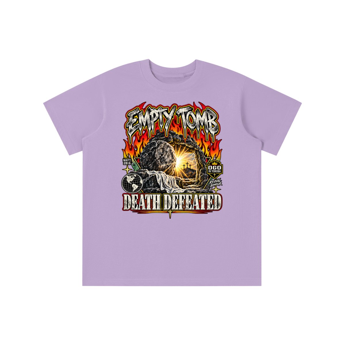 EMPTY TOMB DEATH DEFEATED youth' T-shirt