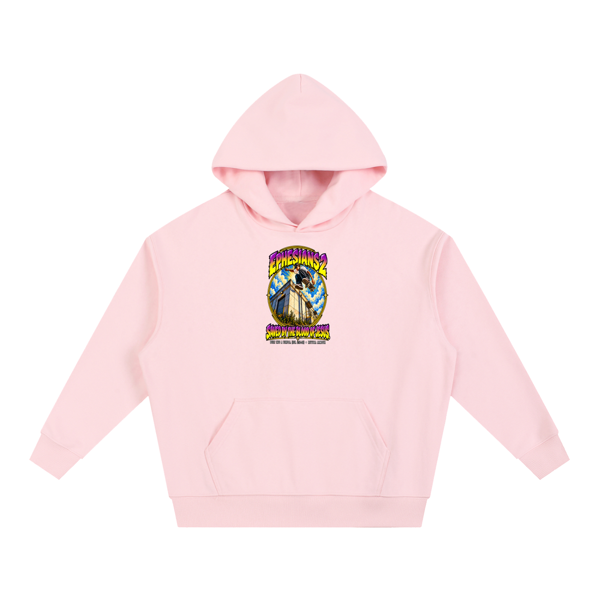 EPHESIANS 2 SAVED BY THE BLOOD OF JESUS BUILT INTO A TEMPLE. (EPH. 2:13-22) Hoodie