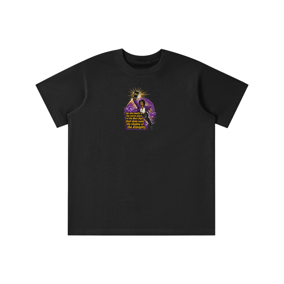 NKJV Psalms 91:1 youth T-shirt