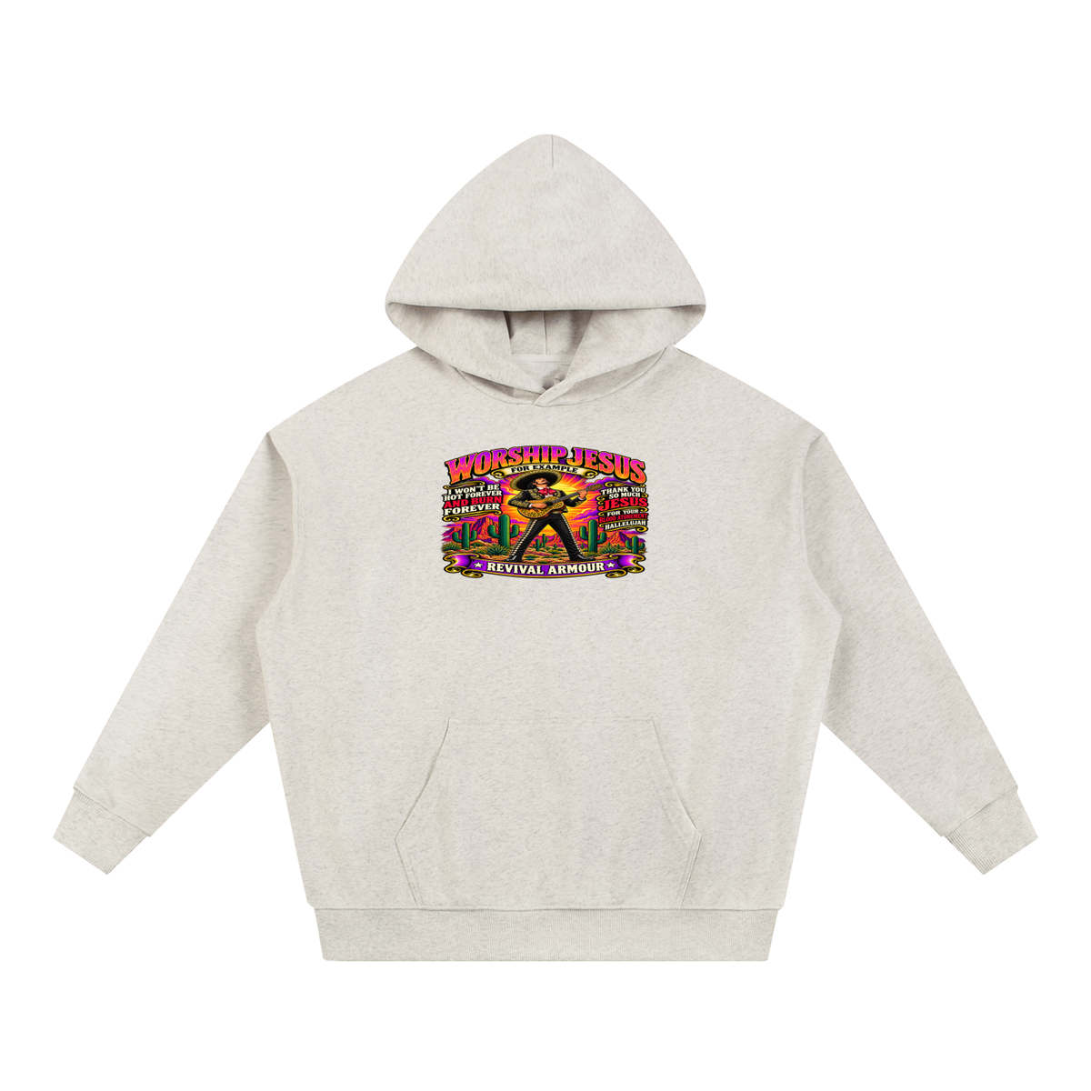 WORSHIP JESUS revival armour Hoodie