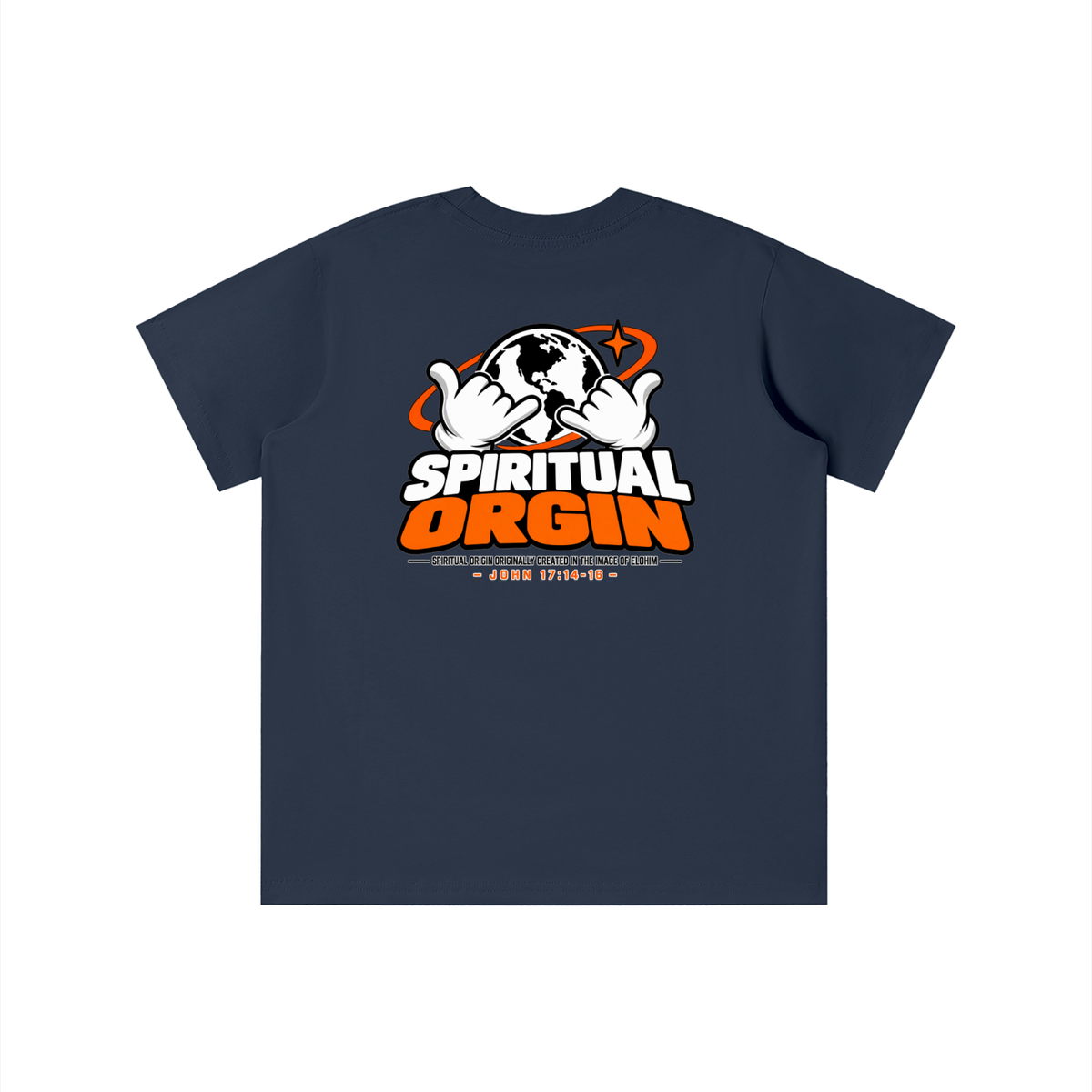 SPIRITUAL ORGIN - SPIRITUAL ORGIN ORIGINALLY CREATED IN THE IMAGE OF ELOHIM- youth T-shirt