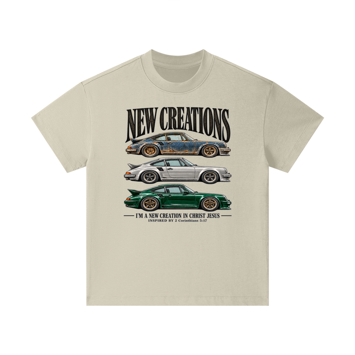 NEW CREATIONS I'M A NEW CREATION IN CHRIST JESUS INSPIRED BY 2 Corinthians 5:17 Kids T-Shirt