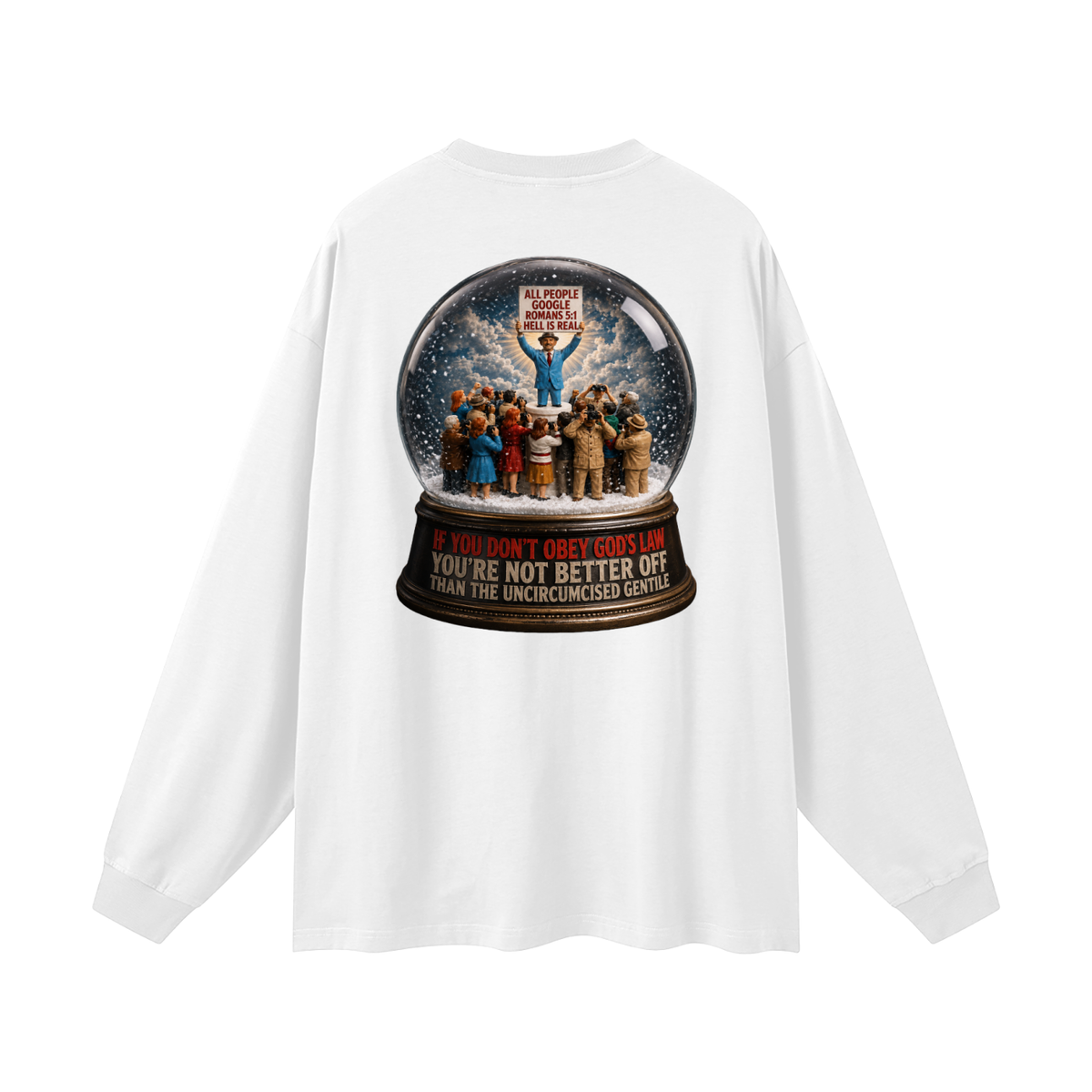 WORTHY IS THE LAMB HALLEJUJAH WHO WAS SLAIN Long Sleeve T-Shirt