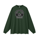 may Grace roll with you JESUS DIED FOR OUR SINS AND WE SHOULD REPENT ALSO Long Sleeve T-Shirt
