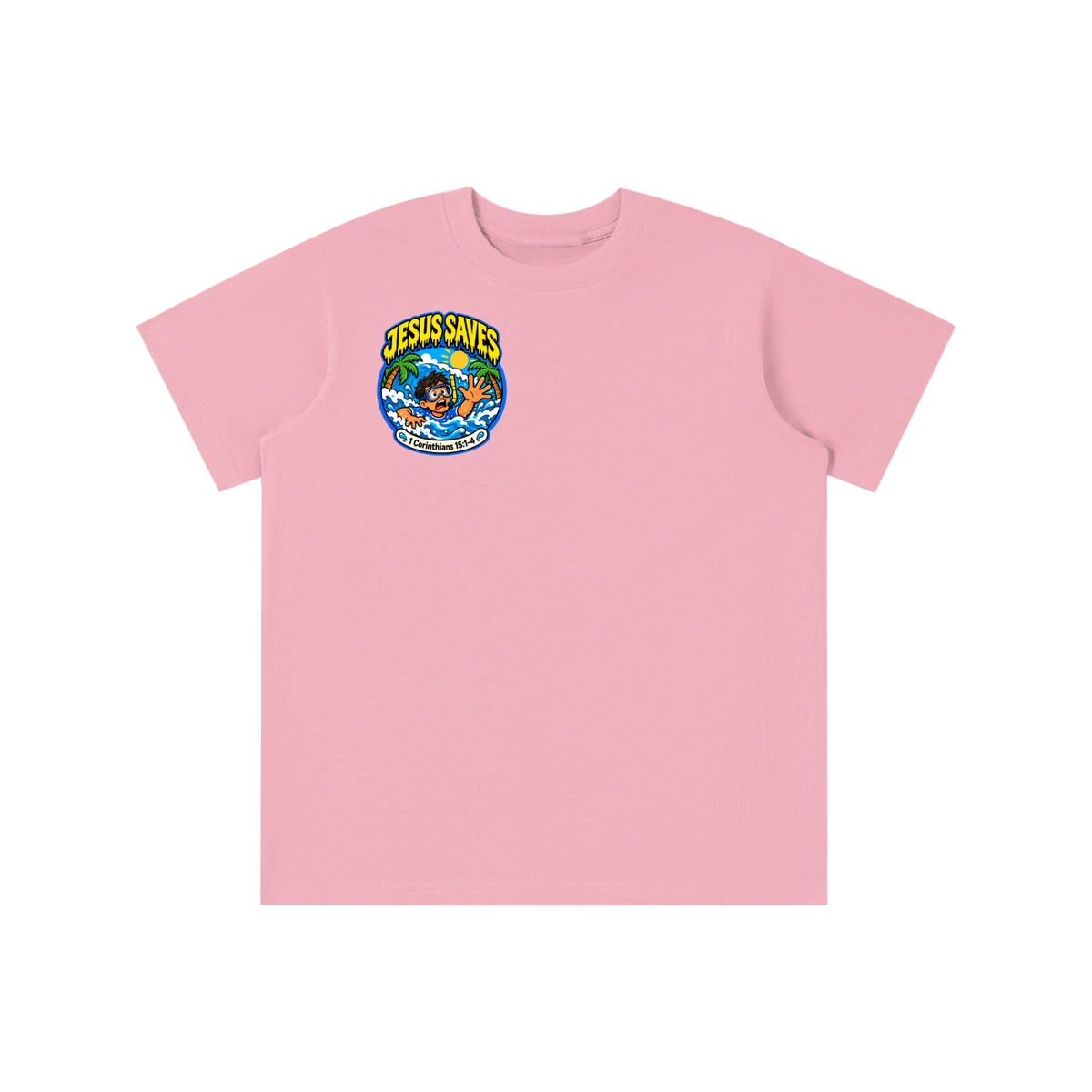 Jesus saves youth T-shirt