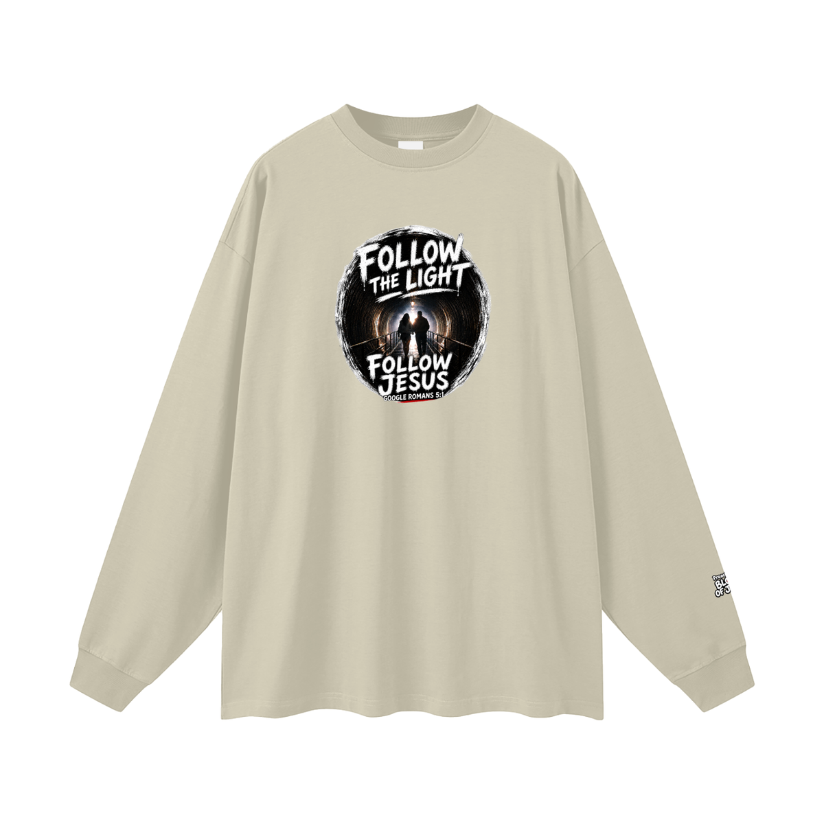Follow the Light Follow Jesus Long Sleeve T-Shirt